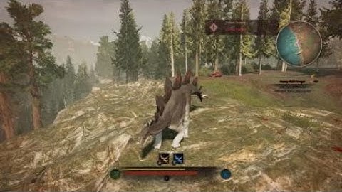 Stego kentro fighting back at LSM | Stegosaurus & Kentro gameplay | Path of Titans