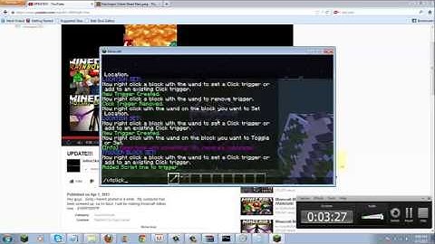 Minecraft with InlineSkater720: Variable Triggers Tutorial