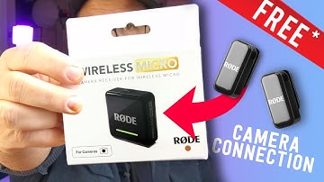 RØDE Wireless Micro Camera Receiver... a free bonus!