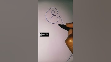 Ganesh name signature style#signature #calligraphy #officialsignature