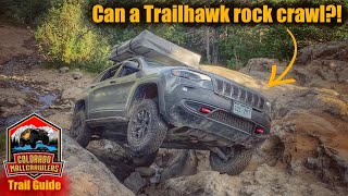 How much can a Jeep Cherokee Trailhawk take? Wheeler Lake Trail Guide #wheelerlakecolorado