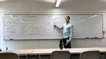 Intro to Statistical Mechanics (Nov. 5, 2018)