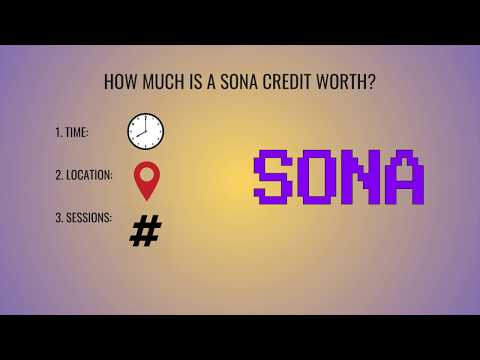 SONA Tutorial - Student Accounts