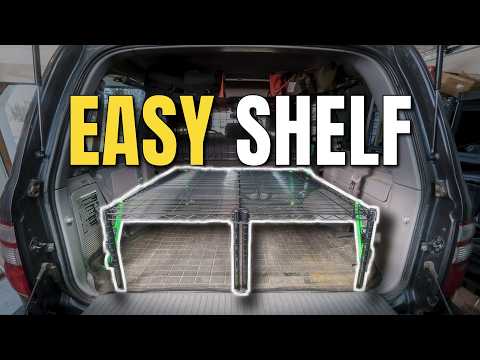 Easy Trunk Shelf Storage | Land Cruiser & Other SUVs