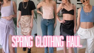 Spring/summer clothing haul 2020 | from basics to dresses