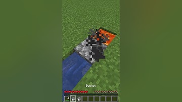 How To Build Cobblestone Generator (Minecraft)