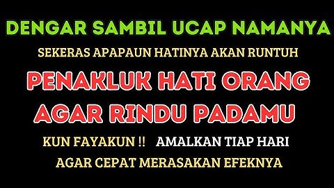 KUN, FAYAKUN! MENIKAH TAHUN INI! DOA NABI YUSUF PEMBUKA AURA POSITIF AGAR ENTENG JODOH & REJEKI