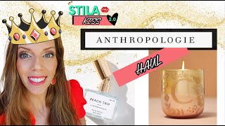 Anthropologie Haul Home Decor Plants and more! With stila kiss