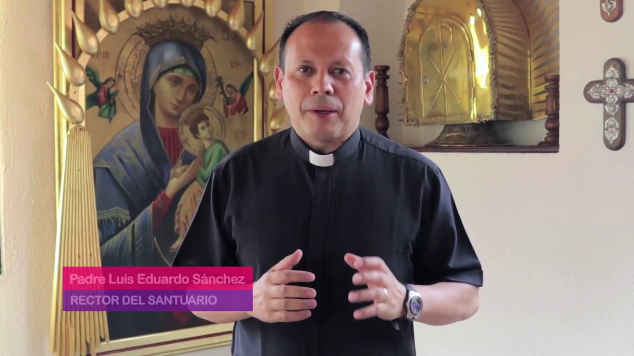 Invitación Padre Luis Eduardo Sánchez. 14 día del señor de los milagros. -  YouTube