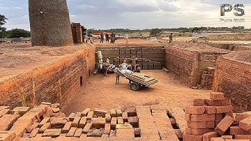 The Complete Red Brick Making Process | From Clay to Construction