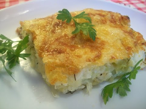 Видео рецепт Очень вкусная запеканка из капусты