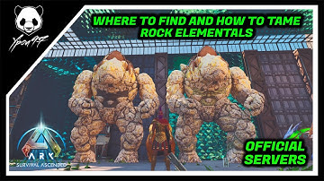 Where To Find And How To Tame Rock Elementals In Extinction | ARK: Survival Ascended