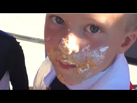 David's First Pie Eating Contest