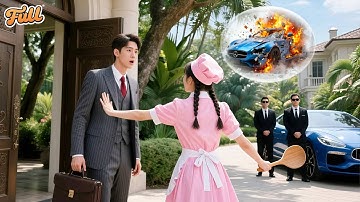 Poor Maid Rushed Out&Stopped CEO! Unexpectedly, He Could Read Her Mind! Defused Bomb&Reversed Fate!