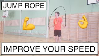 BADMINTON FITNESS #10  JUMP ROPE, IMPROVE YOUR SPEED