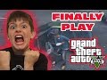 Kid Temper Tantrum plays GTA 5 for the first time!