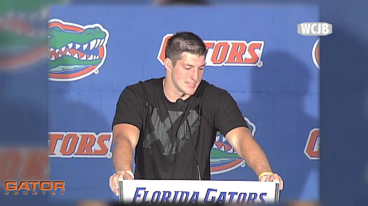 Florida Gators Players and Tim Tebow Remember "The Promise"