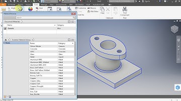 Gland And Stuffing Box Part 1 | Autodesk Inventor | Part Design And Assembly