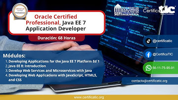 SEFI Oracle Certified Professional, Java EE 7 Application Developer