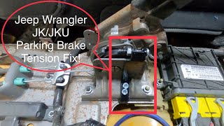 Actualizar 60+ imagen 2007 jeep wrangler parking brake assembly ...