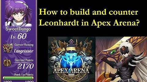 How to build and counter Leonhardt in APEX arena