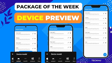 Device Preview #flutter-02 (package of the week flutter)