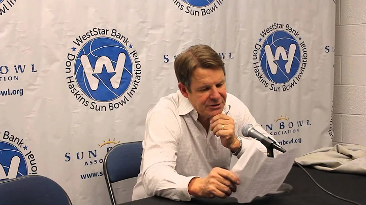 UTEP Men's Basketball - Post Game Norfolk State