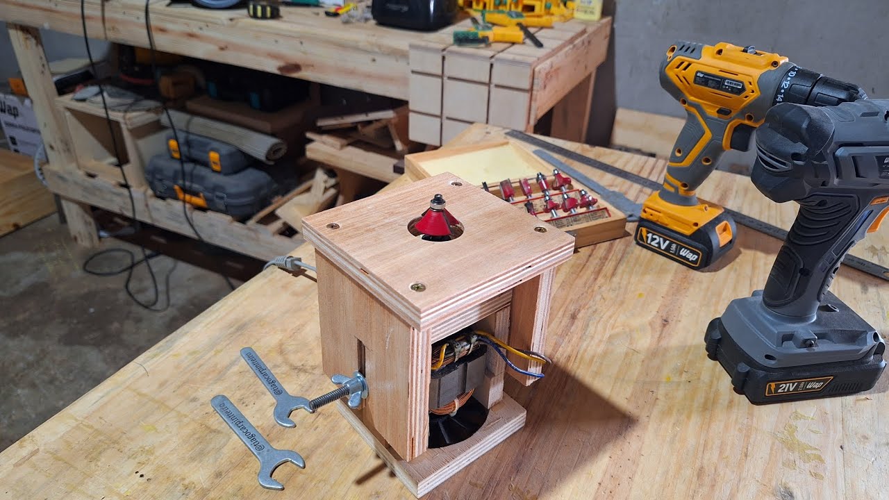 Mine tupia com motor de liquidificador.