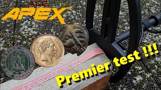 [DÉTECTION] Premier test du Garrett ace APEX en condition extrême !!!