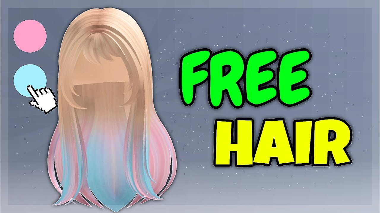 9 FREE NEW ROBLOX HAIR AND ITEMS 😲🥰🤩 