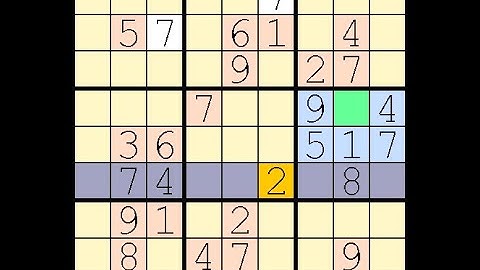 How to Solve Washington Times Sudoku Difficult April 25, 2023