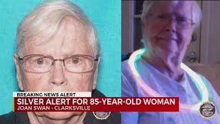 Silver Alert issued for missing 85-year-old Clarksville woman