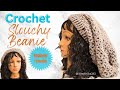 How to crochet  easy slouchy hat for beginners lifewithlisa343