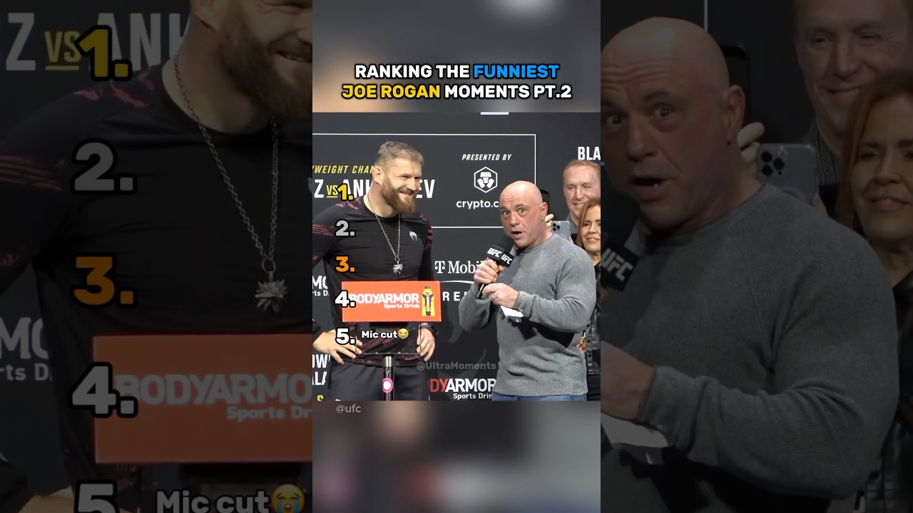 Ranking The FUNNIEST Joe Rogan Moments Pt.2!