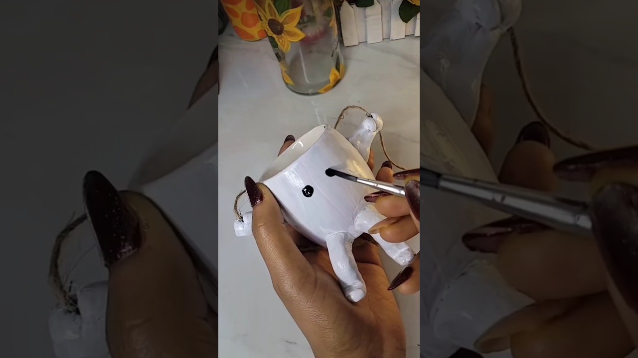 DIY reuse cup ♻️👩‍🎨🎨🍵