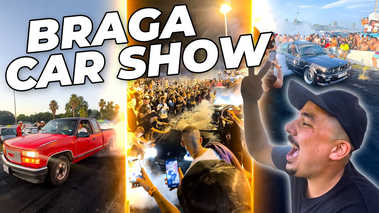 ¡EL EVENTO MÁS LOCO QUE EXISTE!  Braga Car Show 2023 | DIRECTO - El Garaje De Hache