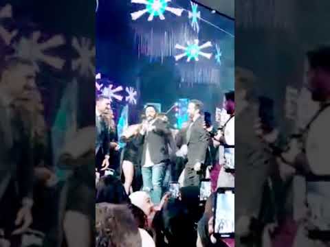 تامر حسنى فى فرح الفنان احمد عصام