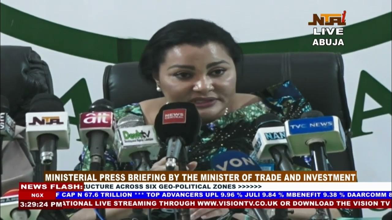 Ministerail Press Briefing By Minister Of Trade And Investment | 16th February 2024 | NTA