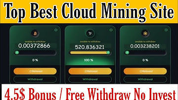 New Free Bitcoin Mining Website 2023 || New free cloud mining website 2023 | GreenHive Review