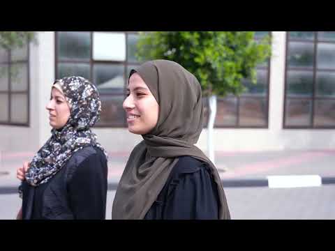 الأولى على قطاع غزة الطالبة نور المغني تلتحق بالجامعة الإسلامية