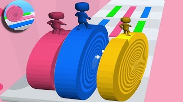 Layers Roll All Levels Gameplay Walkthrough Android,IOS New Update Levels  21