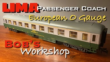 Lima Passenger Car from Italy in O Gauge Lionel MTH K-Line Scale compatible 3 rail
