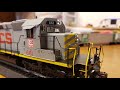 Athearn ready to roll kcs sd402 review and running its loud also theres a surprise visitor