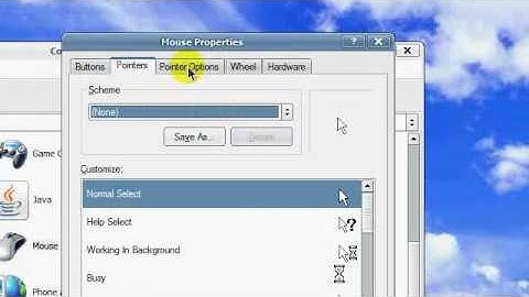 How to Install Cursors in Windows XP
