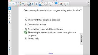 CS Praxis Python Event Q80