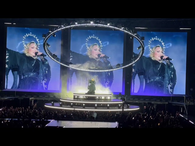 Madonna at Madison Square Garden. January 29, 2024 class=