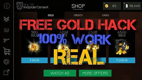 Bullet Force - FREE GOLD HACK 100% WORK | NO ROOT |