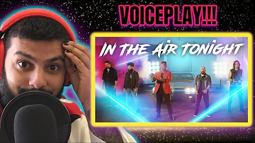 FIRST TIME CHECKING In The Air Tonight - VoicePlay ft J.None (acapella) Phil Collins Cover |REACTION