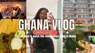 Ghana Vlog: Travel tips for the best experience, Suprising my mom, Detty December enjoyment \& MOREE