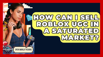 How Can I Sell Roblox UGC In A Saturated Market? - Open World Tycoons